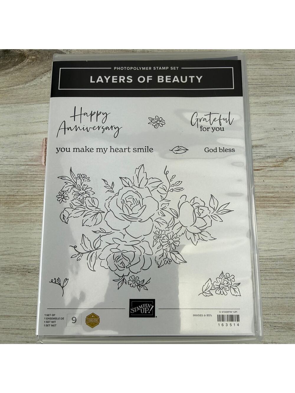 Stampin' Up! - Layers of Beauty + Dies & Masks